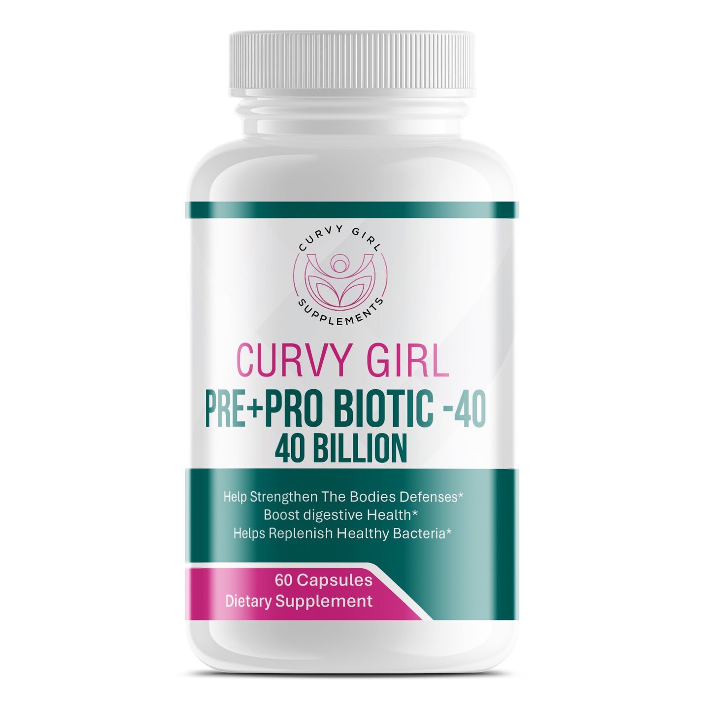 Curvy Girl Pre+Pro Biotic-40 Billion